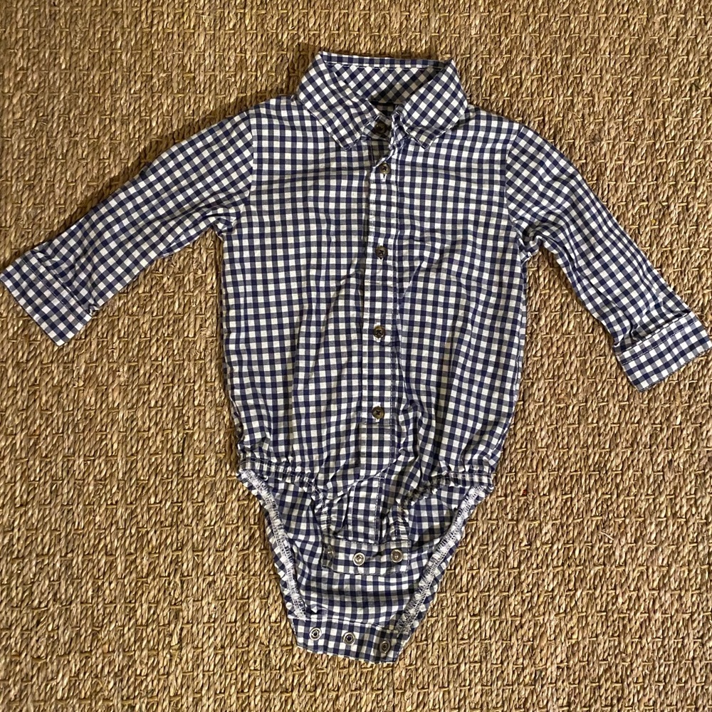 Carter’s Dress Shirt Onesie